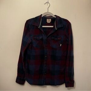 Vans Plaid Flannel Shirt